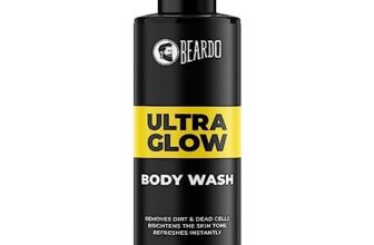 Beardo UltraGlow Body Wash for Men, 100ml | Moisturizes & Hydrates the Skin | Contains Mulberry & Bearberry Extracts for Deep Cleansing & Nourishment | Soft & Smooth Skin