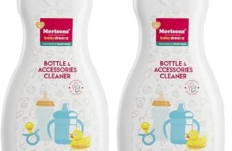 Morisons* babydreams THE CHOICE OF SMART MUMS Bottle & Accessories Cleaner 500ml, White (Pack of 2)