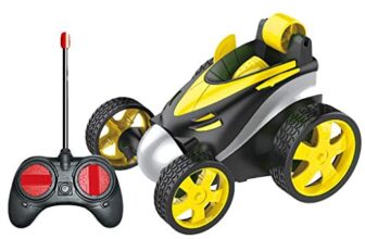 VGRASSP Mini Stunt Remote Control Rechargeable Car Toy for Kids – 360 Degree Spinning (Random Color)