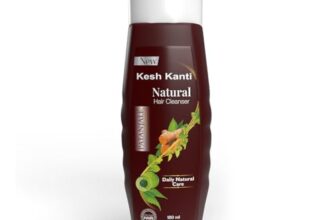 Patanjali Kesh Kanti Natural Hair Cleanser 180ML, Natural Nourishing Shampoo, Herbal Care for Healthy Hair, Scalp Cleansers for Men and Women, For All Types
