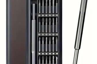 24 In 1 Mini Precision Screwdriver Set with Magnetic Head | Multi-purpose Alloy Bits for Mobile Phone, Tablet, PC & Household Repair Tool Kit