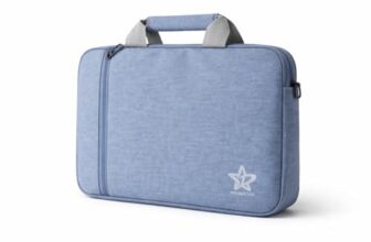 Promstar Slim Fit 15.6 Inch Laptop Sleeve, Laptop Case with Handle & Pocket | Universal Compatible for Dell, HP, Lenovo, Asus, MacBook | Office/College Laptop Bag | Shock Absorber (Grey)