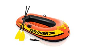INTEX Explorer 200 Boat – 58331NP (73IN X 37IN X 16IN)