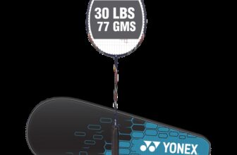 YONEX Arcsaber 73 Light Blue Strung Badminton Racquet(Pack of: 1, 77 g)