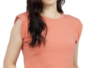 Tokyo Talkies Orange Regular Crop Top