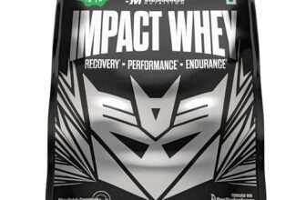 Bigmuscles Nutrition Impact Whey Protein Isolate & Concentrate [1.035kg, Rich Chocolate] | 24g Protein | ProHydrolase Enzyme Technology | Powered By Stevia | 3rd Party Tested
