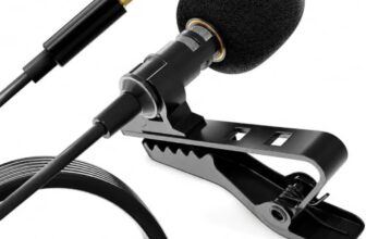 JBL Clip-On Lavalier Microphone | 3.5mm Collar Mic for Clear Voice Recording | Compatible with Smartphones, PC & Laptop | for YouTube, Vlogging & Interviews | 1.5M