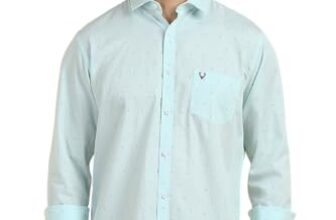 Allen Solly Mens Shirt Green
