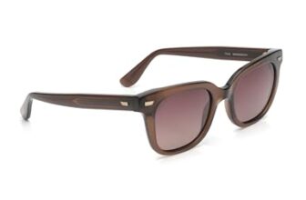 Titan Polarized Rectangle Sunglasses for Unisex (Small)