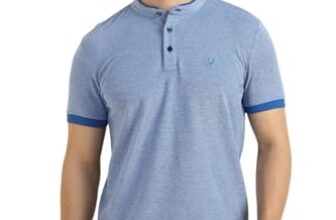 Allen Solly Mens Regular T Shirt Blue
