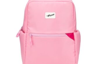 F Gear Cannes 12L Laptop Backpack|Premium, Soft Touch, Lightweight & Durable|Laptop & Tablet Sleeves|3 spacious compartments & 2 Pockets|Ideal for Office, Daily Use & Travel (Rose Pink)