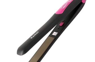 Kemei Professional Hair Straightener (Multicolour)