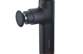 Beurer German Engineering MG 79 Gentle Massage Gun with 3 Massage Heads & 3 Speed Settings | Lightweight Deep Tissue Muscle Massager for Pain Relief, Muscle Recovery & Everyday Relaxation | With storage Bag I Ideal for Home, Office & Travel Use I Black in color I 3 years Warranty