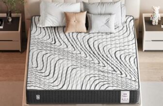 Springwel Embrace Orthopedic Memory Foam 5 Inch Bed Mattress | 15 Yrs Warranty | Spine & Back Support | Breathable & Anti Microbial Bamboo Charcoal Fabric Cover |Double Size (72X48X5) Inches