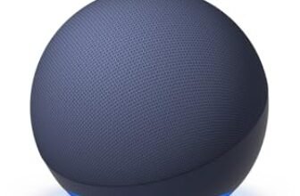 Amazon Echo Dot (5th Gen) | Smart speaker with vibrant sound, Motion Detection, Temperature Sensor, Alexa and Bluetooth| Blue