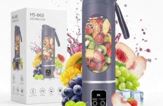 Vaanar Sena Portable Blender USB Rechargeable 1300mAh (Color Might Vary)