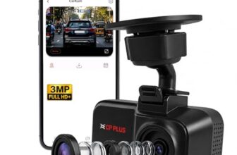 CP PLUS Dash Cam for Car CP-W310 | 2K 3MP Full HD+ Single Channel Dashcam | 1296P Recording | Built-in Microphone | WiFi (AP Mode) | G-Sensor | Night Vision | 137° Wide View Angle | Upto 1TB Storge