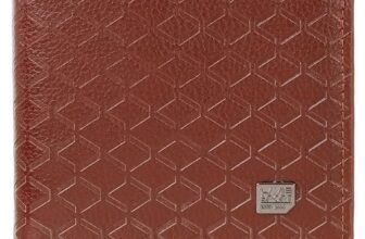 Lavie Sport Oscar Bi-Fold Wallet for Men|2 Currency compartments|Holds Upto 4 Credit/ATM Cards|Transparent ID Slot|12 Months Warranty|Box Packaging for Gifting