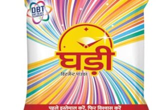 Ghadi Detergent Powder With Advance Dirt Blast Technology Tough Stain Removal & Refreshing Fragrance 5KG