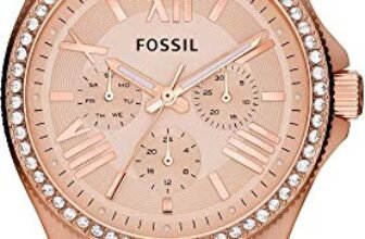 Fossil Chronograph Rose Dial Women’s Watch – AM4483