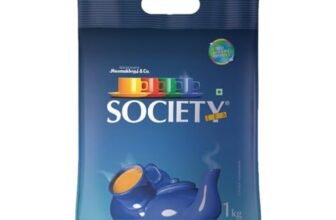 Society Leaf Tea — 100% Pure Assam CTC, Strong & Rich Chai Patti, Hasmukhrai & Co. Since 1924 | 1 kg Pouch | Loose Leaves, No Preservatives, No Flavouring