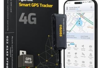 Ajjas 4G Lite (Remote Engine Lock) Wired Hidden AI Smart GPS Tracker for Car/Bike with Driving Score, Location Tracking, Geo-Fence Alert, 15+ Features (1 Year Free Platform)