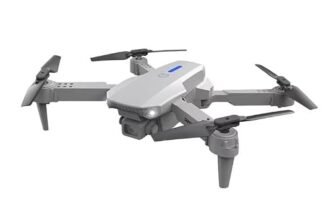 Foldable RC Drone with HD Camera | WiFi FPV Camera Drone | Altitude Hold, One Key Take Off & Headless Mode | Rechargeable Quadcopter for Kids & Beginners (White)