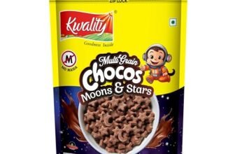 Kwality Multigrain Chocos Moons and Stars (375g (Pack of 1))
