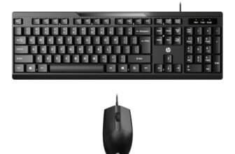 HP KM120 Wired Mouse and Keyboard Combo (AB3D0AA)