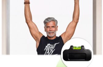 Lifelong Adjustable Pull-Up Bar For Kids & Adult With Leveler|Load-100KG| Gym Accessories Pull-up Bar(Multicolor)