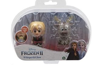 Frozen 2 Whisper & Glow 3D Mini Figure -Kristoff and Sven, Disney