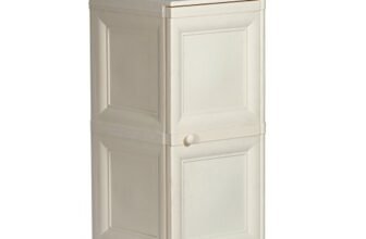 Cello Infiniti Mini 2 Storage Cabinet Plain (Cream )
