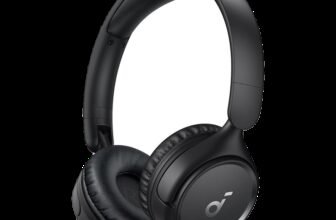 soundcore by Anker H30i OnEar Headphone with 40mm pure bass drivers,70 Hrs battery,Dual connection Bluetooth(Black, On the Ear)