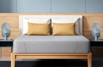 9villa Mattress | 10 Years Warranty | 2 Layered Super Soft,Relax & HR Foam Mattress | Dual Comfort Mattress | Super Soft & Midium Firm Support | Box Mattress | Grey (36x72x4, Single Bed)