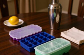 QOLAXA 37 Cubes + 8 Cubes + 15 square Multicolor Silicone, Plastic Ice Cube Tray(Pack of3)