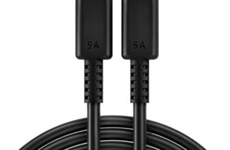 Voltua 60W USB C to C Cable 1M PD 3.0 Fast Charging Data Cable, Black
