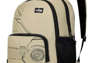 FOOTLOOSE by Skybags Nomad 26L Laptop Backpack (15.6″), 3 Compartments, Beige