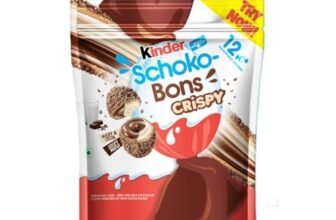 Dave’s American Food Kinder Joy Schokobons Crispy 12Pcs, Milk And Cocoa Flavor,67.2Gm
