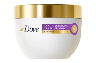 Dove Shine Revive Treatment Hair Mask For Damaged Hair With Bio Protein Care Sulphate & Paraben Free 300 ML