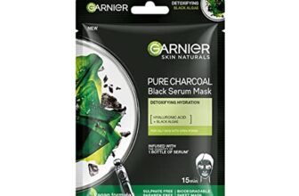 Garnier Black Serum Mask Pure Charcoal, Detoxifying Hydration, 28gm