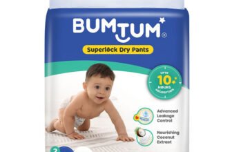 BUMTUM Superlock Dry Pant Diapers – S(76 Pieces)