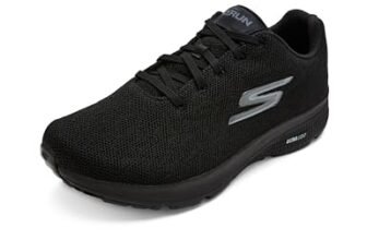 Skechers Mens Go Run Consistent Black Running Shoe – 9 UK (10 US) (894178ID-BBK)