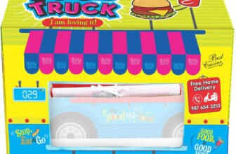 ITOYS Food truck Role Play tent house for Kids(Multicolor)