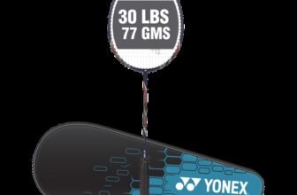 YONEX Arcsaber 73 Light Blue Strung Badminton Racquet(Pack of: 1, 77 g)