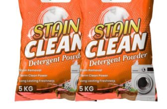 Brono Clean Plus Detergent Powder | Removes Stains & Keeps Fresh | PK1F2 Detergent Powder (Multi)(10 kg)