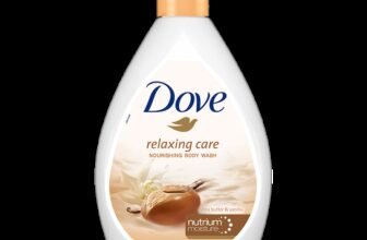DOVE Relaxing Shea Butter Body Wash with Vanilla for Soft Skin, Soothing Scent(1000 ml)