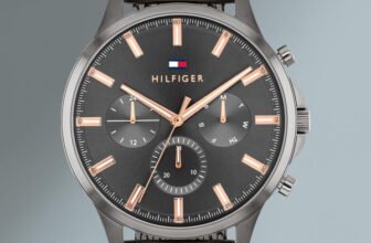 TOMMY HILFIGER Ryder Tommy Hilfiger Multifunction Grey Dial Grey Stainless Steel Strap Analog Watch  – For Men