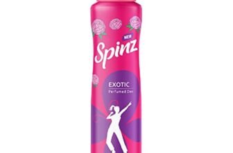Spinz Exotic Perfumed Deo for Women, with Bulgarian Rose Fragrance for Long Lasting Freshness and 24 Hours Protection from Odour causing Bacteria, 150ml