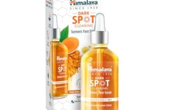 Himalaya Dark Spot Clearing Turmeric Face Serum, 30 mL | with 10% Glycolic Acid, 2% Niacinamide & Organically sourced Turmeric | Visibly Reduces Dark Spots from Day 7 | Clinically Tested | Non Staining