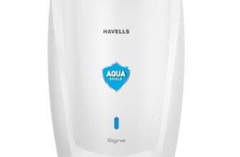 Havells Signa 5L Instant Water Heater(Geyser) with Anti Rust Aqua Shield| Twin LED Indicator| Shock Proof Body| ISI Marked| Fire Retardant Power Cord| Warranty- 5Yr on inner tank & 2Yr comprehensive